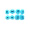 Tiny Halloween Clay Cutters for Stud Earrings, 8 pc, Adorabilities